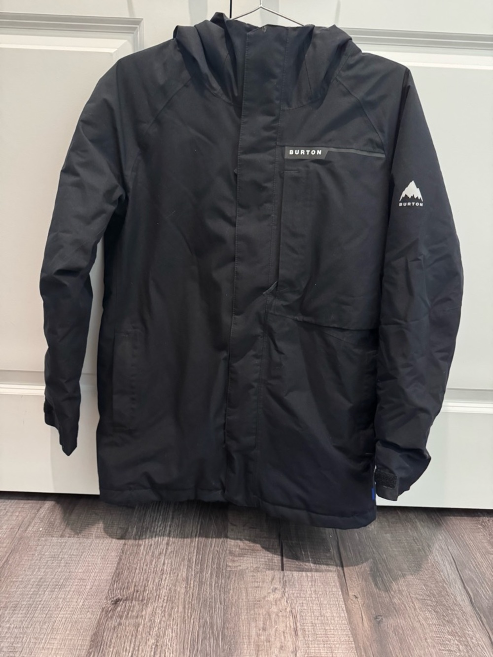 Burton Black Hooded snowboard Jacket for Kids